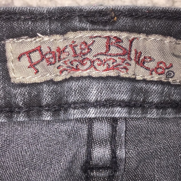 Gray/Black Paris Blues Jeans Size 5 - Picture 9 of 9